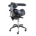 Plasdent SADDLE ASSISTANT STOOL, WIDE, BACK REST